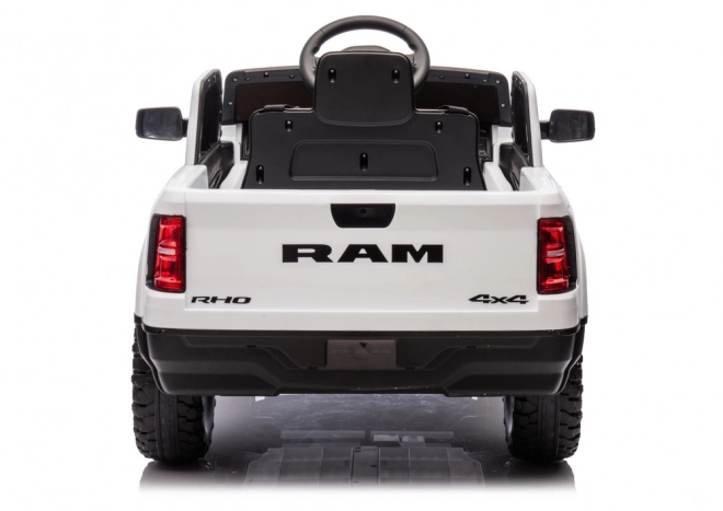 Electric Ride-On Dodge Ram White