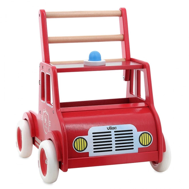 Vilac Wooden Fire Truck Walker