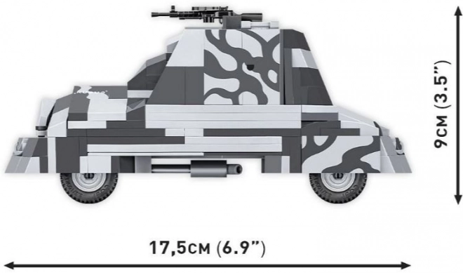 Warsaw Uprising Armored Car Kubuś Building Set