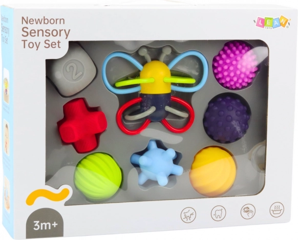 Set di palline sensoriali morbide Educativo Farfalla 8 pezzi