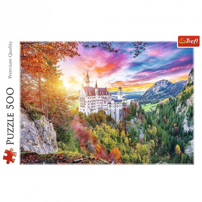 500 Piece Puzzle Neuschwanstein Castle View