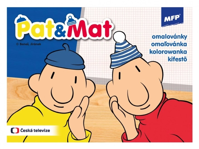 Coloring Book Pat and Mat