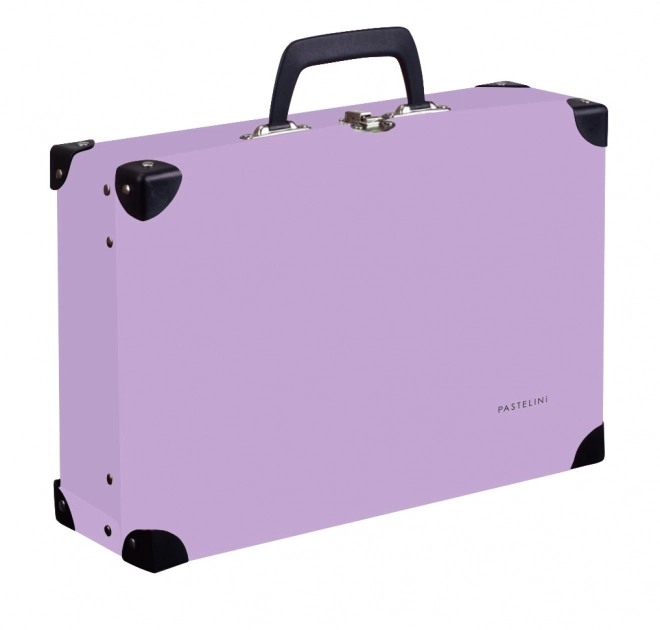 Pastelini Purple Laminated Suitcase