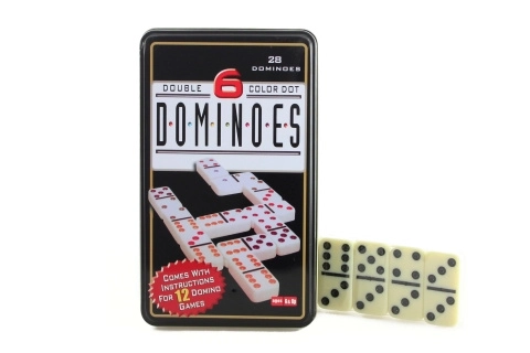 Domino in Tin Box