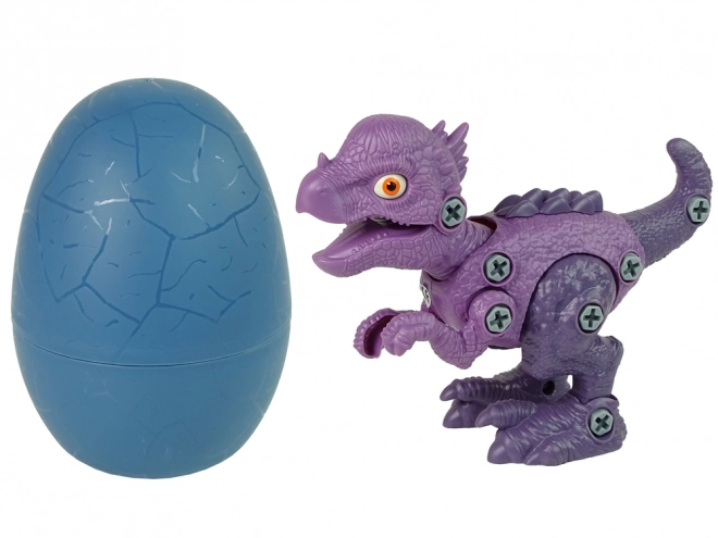 Stygimoloch Dinosaur with DIY Egg Screwdriver Set Purple