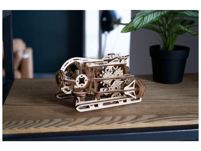 Ugears 3D Wooden Steampunk Submarine Puzzle