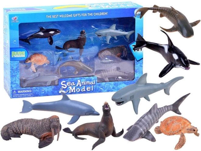 Marine Animal Figurine Set