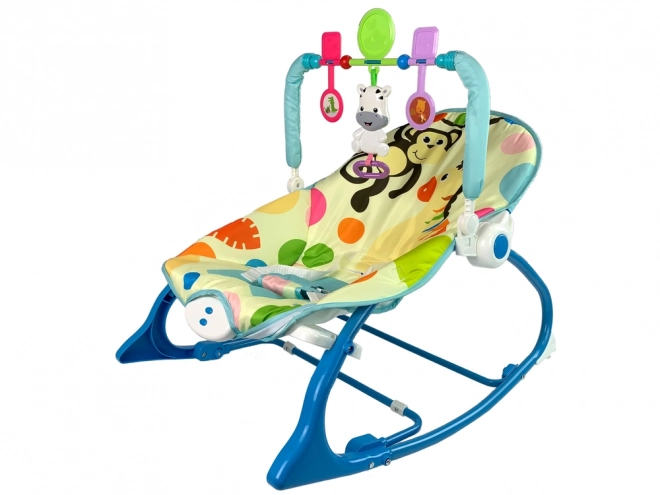 Multifunctional Baby Rocker Chair with Sounds and Vibrations