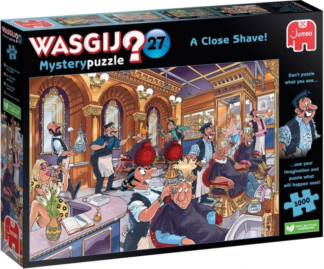 Wasgij Mystery Puzzle 27: The Shave 1000 Pieces