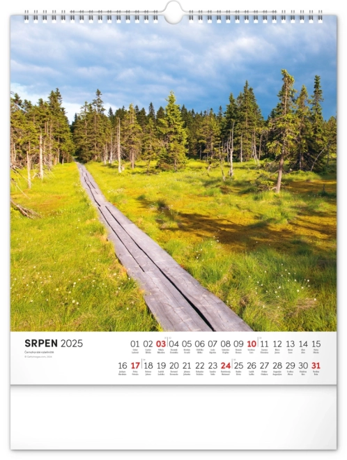 Wall Calendar Krkonoše 2025