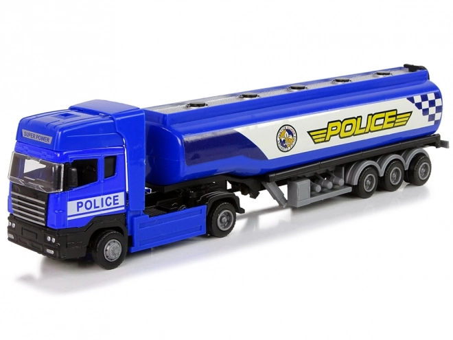 Police Tanker Truck Toy