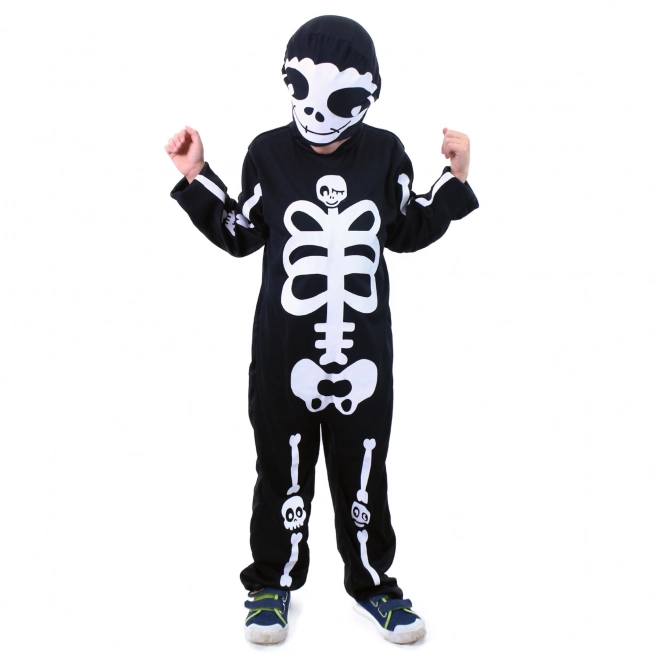 Children's Skeleton Costume with Hat