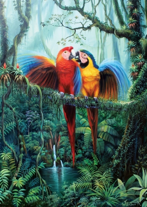 Love in the Jungle Jigsaw Puzzle 260 Pieces