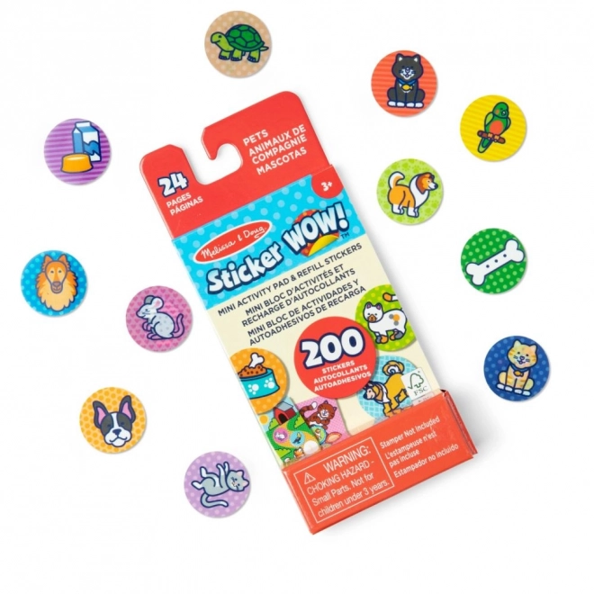 Animal Stickers with Mini Booklet