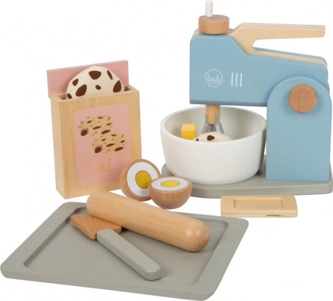 Small Foot Wooden Kitchen Mixer with Accessories