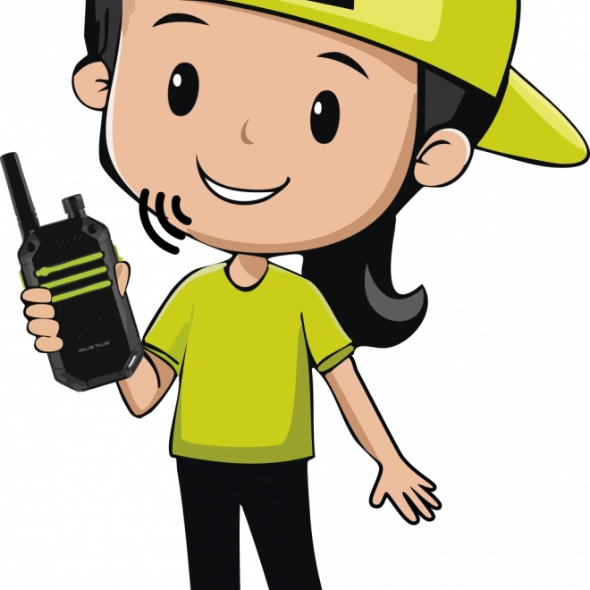 Kinderen walkietalkies 2,4 GHz met een bereik van 80 meter