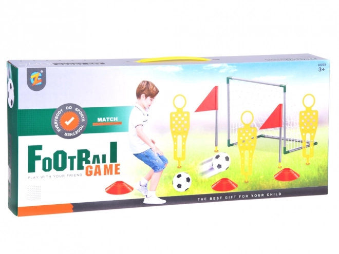 Children's Soccer Goal Set with Ball and Cones