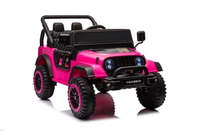 Pink 24V Electric Ride-On Car