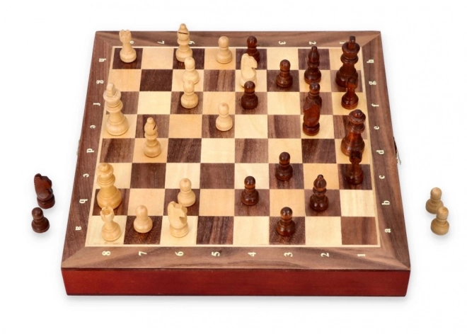 Magnetic Chess Set with Drawers