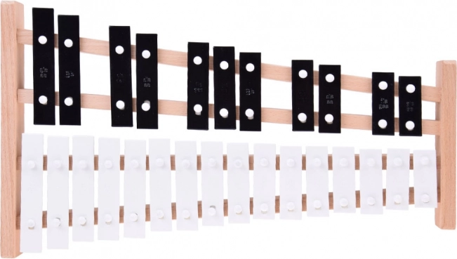 Wooden Chromatic Bells 27 Tones with Mallets