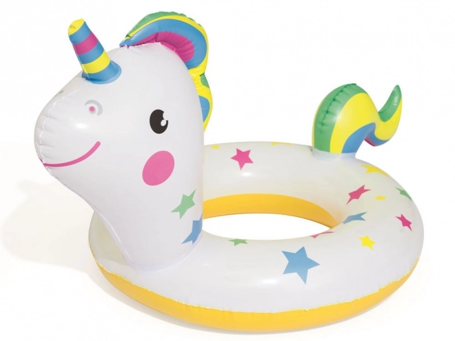 Inflatable Unicorn Swimming Ring – white