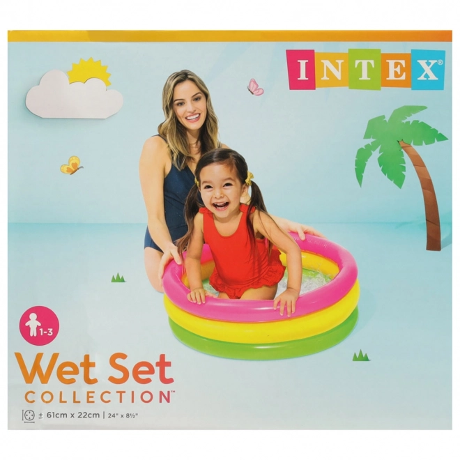 Intex Rainbow Inflatable Children's Pool