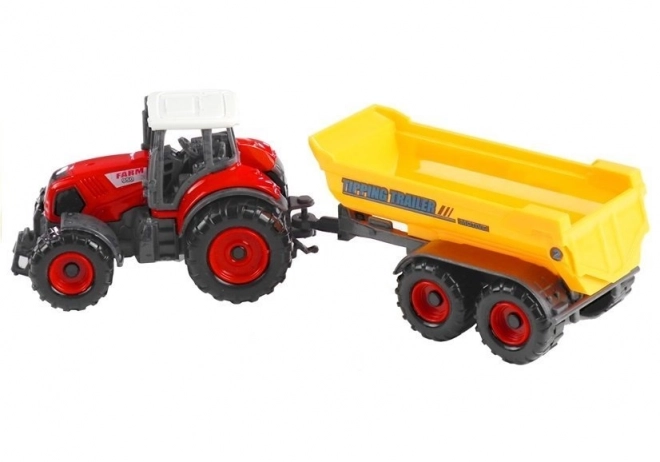 Set of Tractors with Trailers