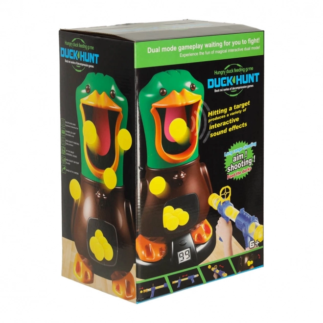 Hungry Duck XL Shooting Game Set with LED Guns