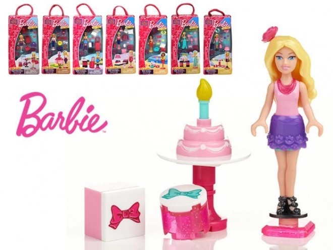 Barbie Mega Bloks Doll Compatible with Blocks