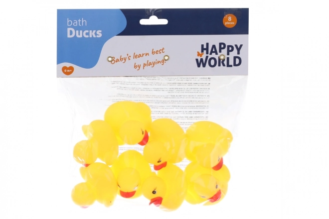 Rubber Duck Bath Toy Set