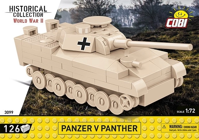 Panther V Tank Building Blocks