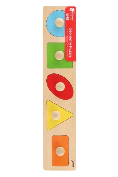 Wooden Puzzle Set - Geometric Shapes