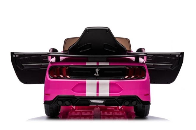 Battery-Powered Ford Mustang GT500 Shelby Pink