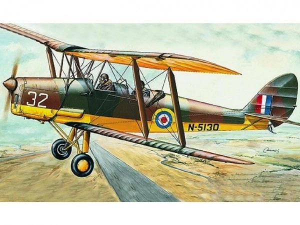 Model D.H.82 Tiger Moth Airplane