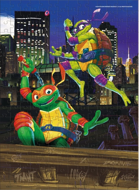 Dodo Puzzle Teenage Mutant Ninja Turtles Donatello and Michelangelo 250 Pieces