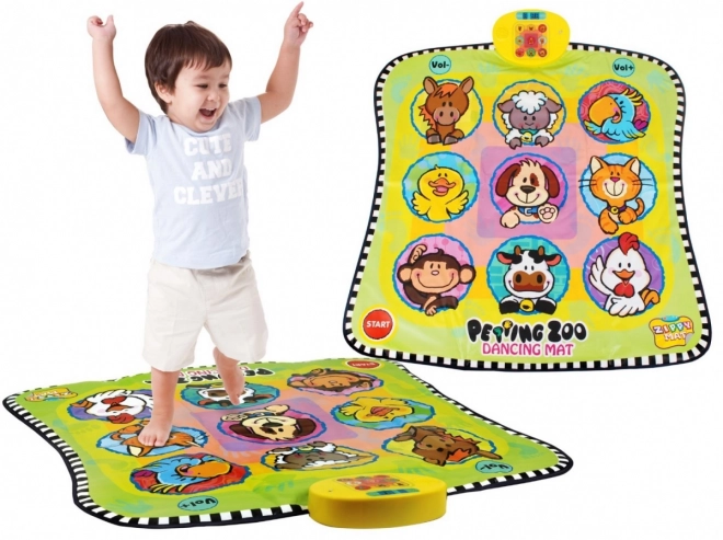 Animals Dancing Challenge Twister Mat Game