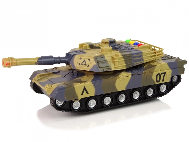 Large Military Tank Toy with Interactive Sounds