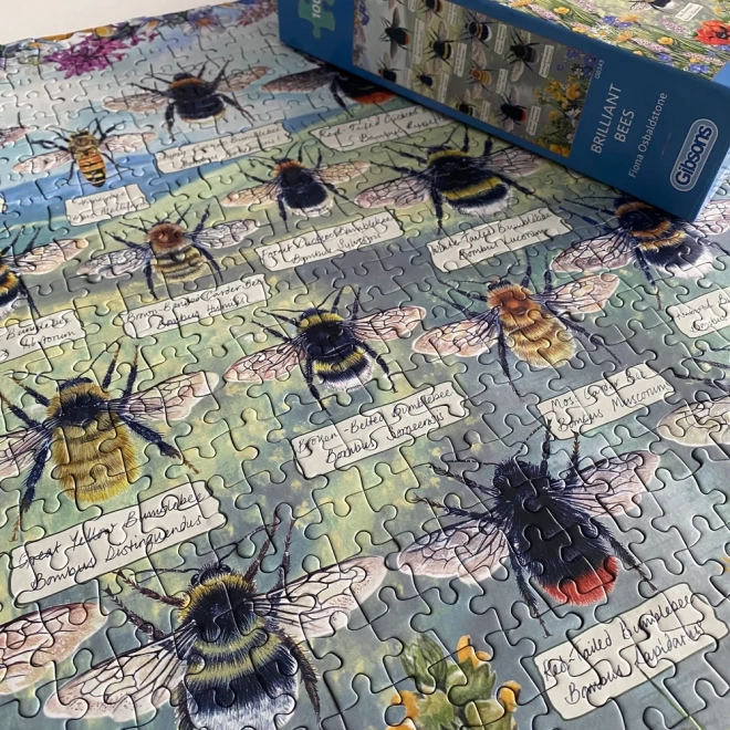  Brilliant Bees 1000 Piece Puzzle