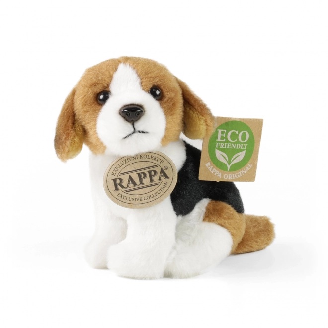 Eco-friendly Plush Sitting Dog 13 cm