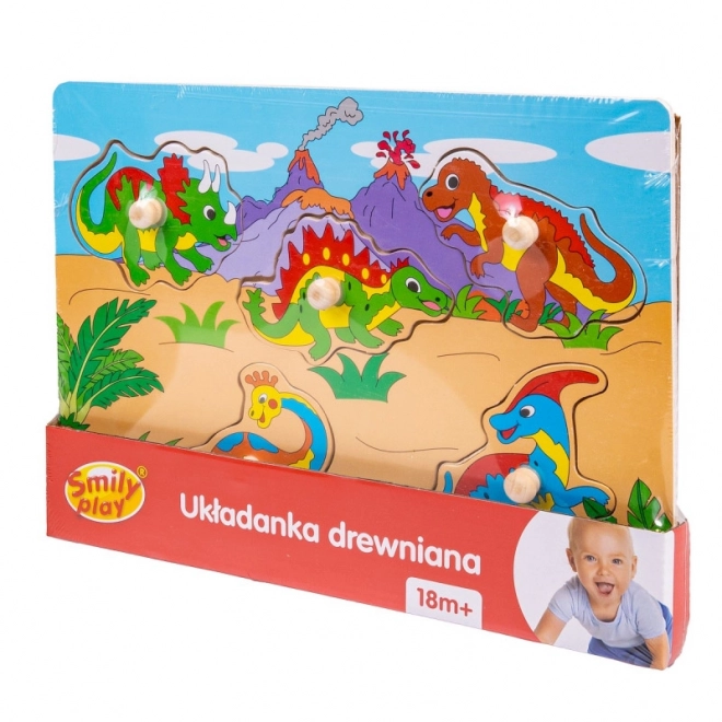 Wooden Dinosaur Puzzle