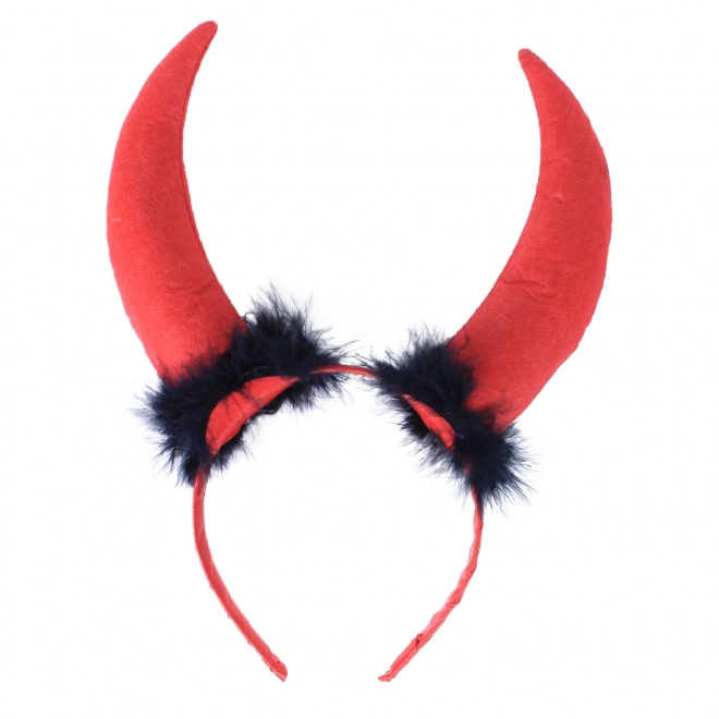 Deluxe Devil Horns Headband