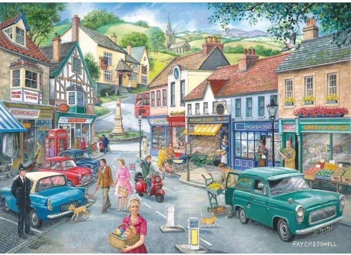 Store-Themed Puzzle 1000 Pieces