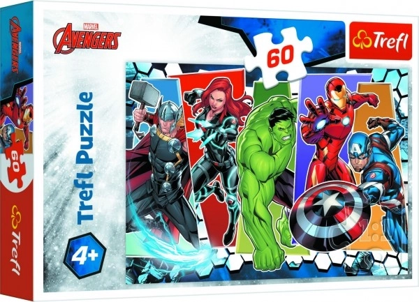 The Avengers Puzzle 60 Pieces by Trefl