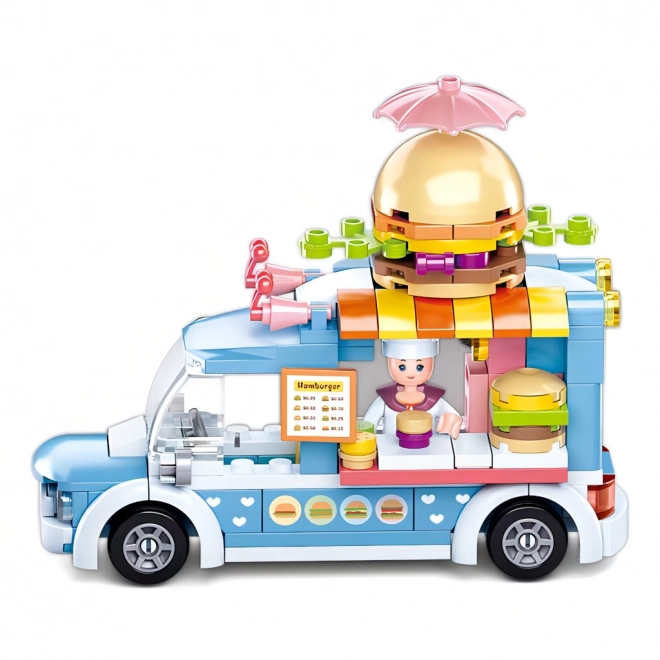 Sluban Girls Dream Mobile Burger Stand