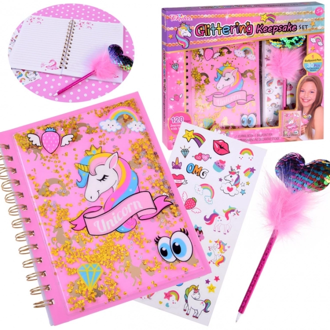 Magical Unicorn Secret Diary Set