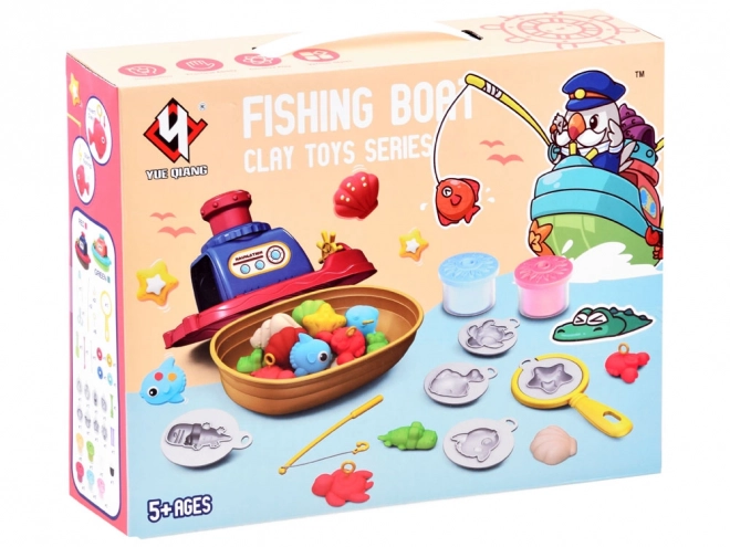 Fishing Boat with Modeling Clay