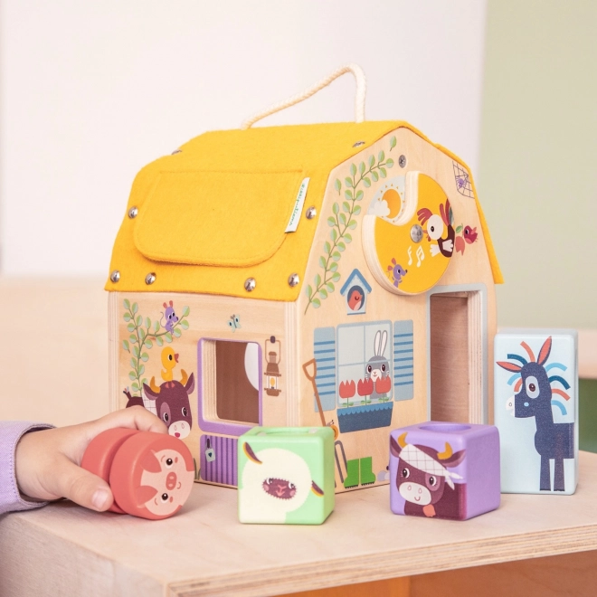 Lilliputiens Multifunctional Animal Farm Playhouse