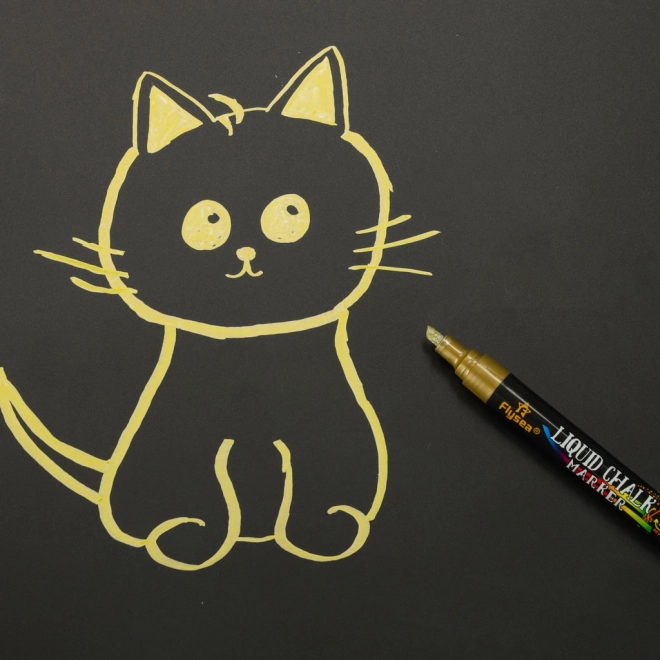 Chalk Markers for Windows and Boards 12 Pack