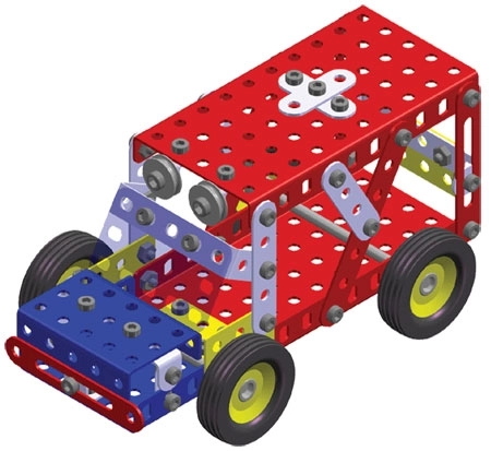 Merkur Building Set Buggy Models