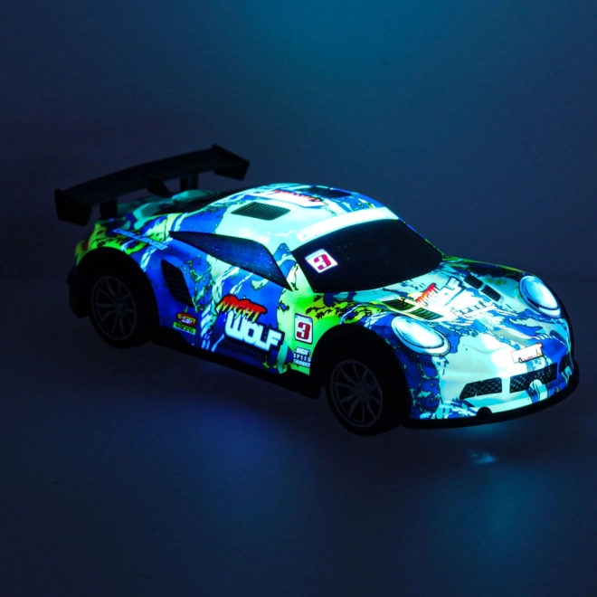 Remote Control Sport Car - Blue and Green